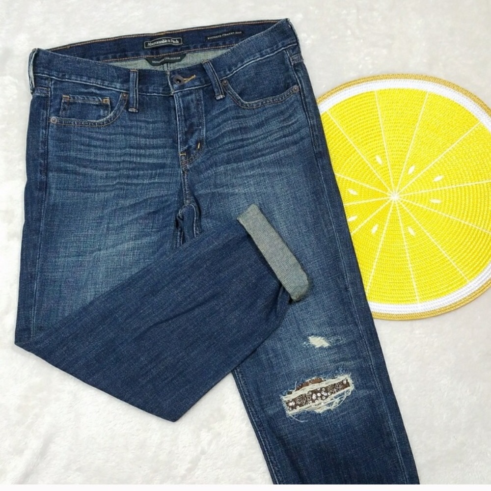 Abercrombie and Fitch bedazzled jeans!